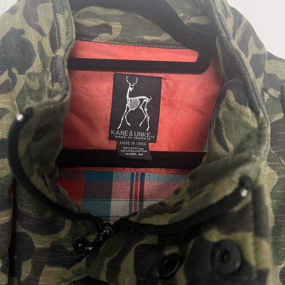 Kane and Unke camouflage jacket size medium - Picture 2 of 5